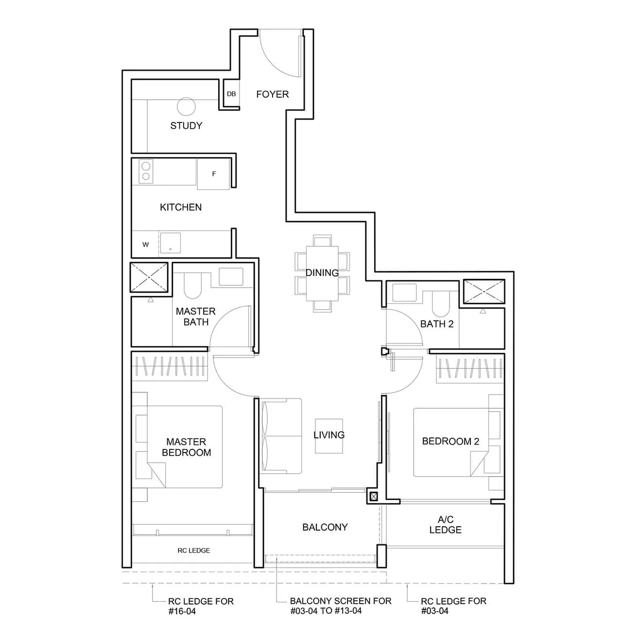 Type B4 Floor Plan