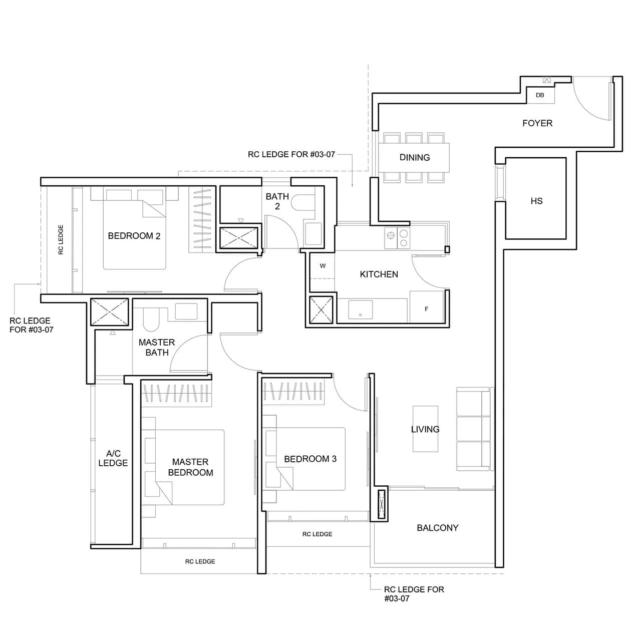 Type C3 Floor Plan